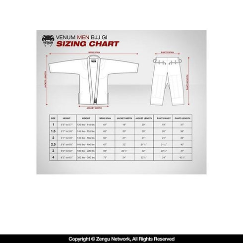 Venum-Challenger 3.0 Jiu Jitsu Gi - Black-17